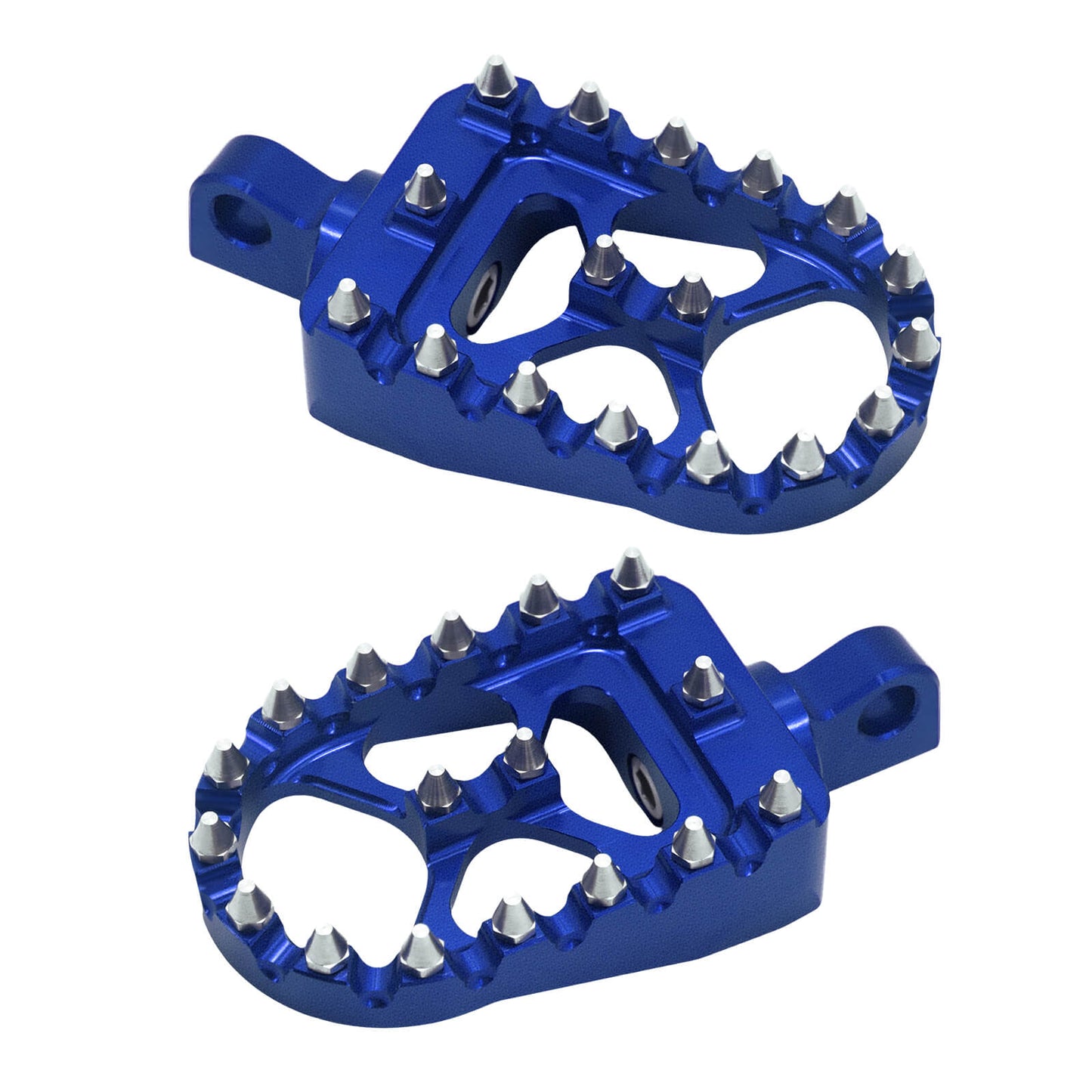 CNC Foot Pegs Floorboards MX Fat Pedals Fit Harley Softail Road King | HCmotorku
