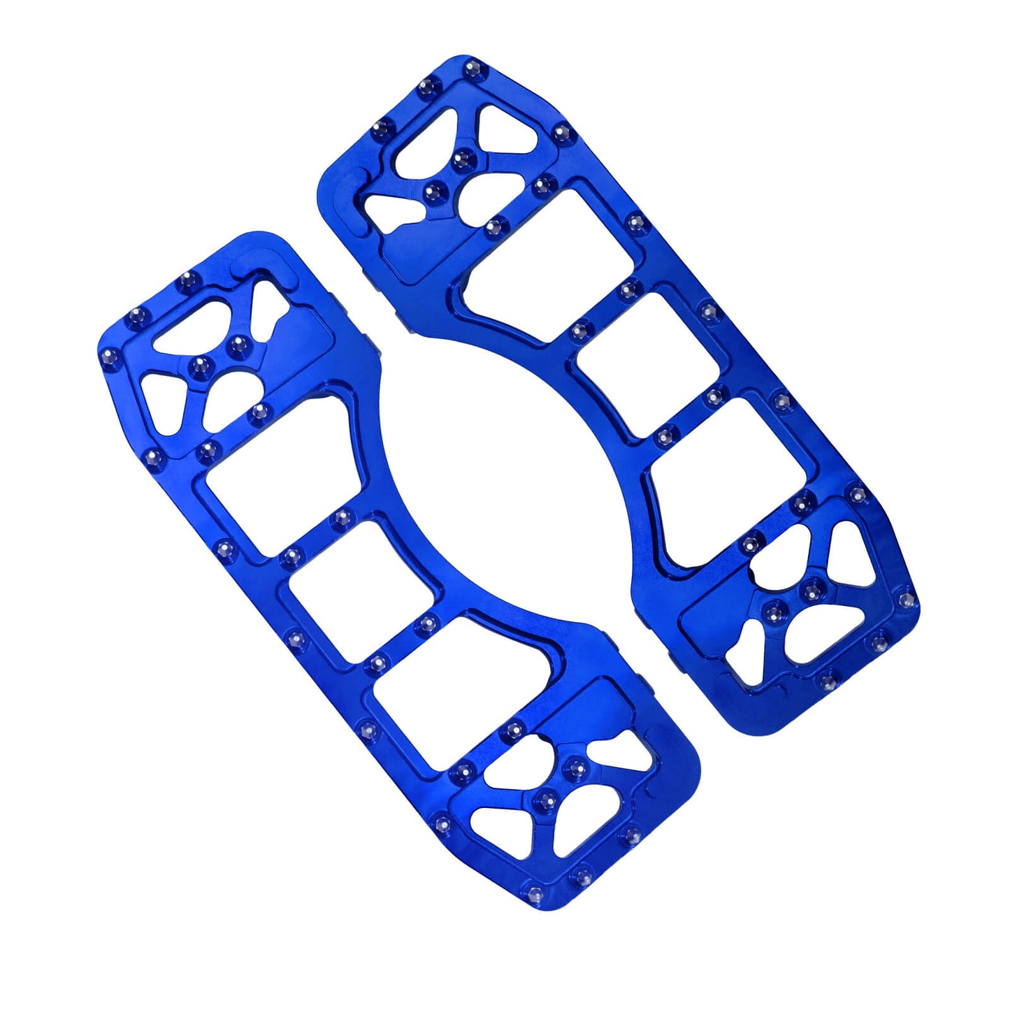 CNC Wide Offroad Rider Floorboards For Harley Touring 1986-2025 Softail | HCmotorku