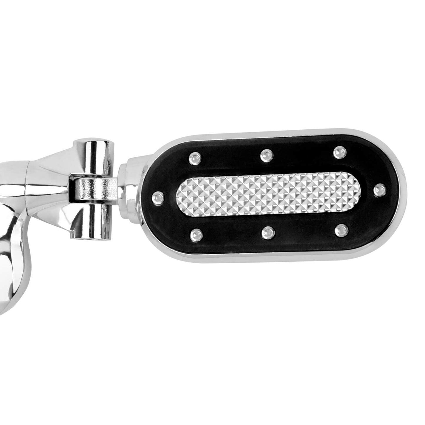 Highway Pegs with Flip-out Heel Rests for 1.25" Engine Guard For Harley | HCmotorku