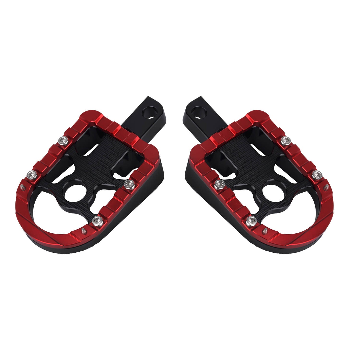 Footboards Footpegs Red For Harley Touring Street Glide Road Glide | HCmotorku