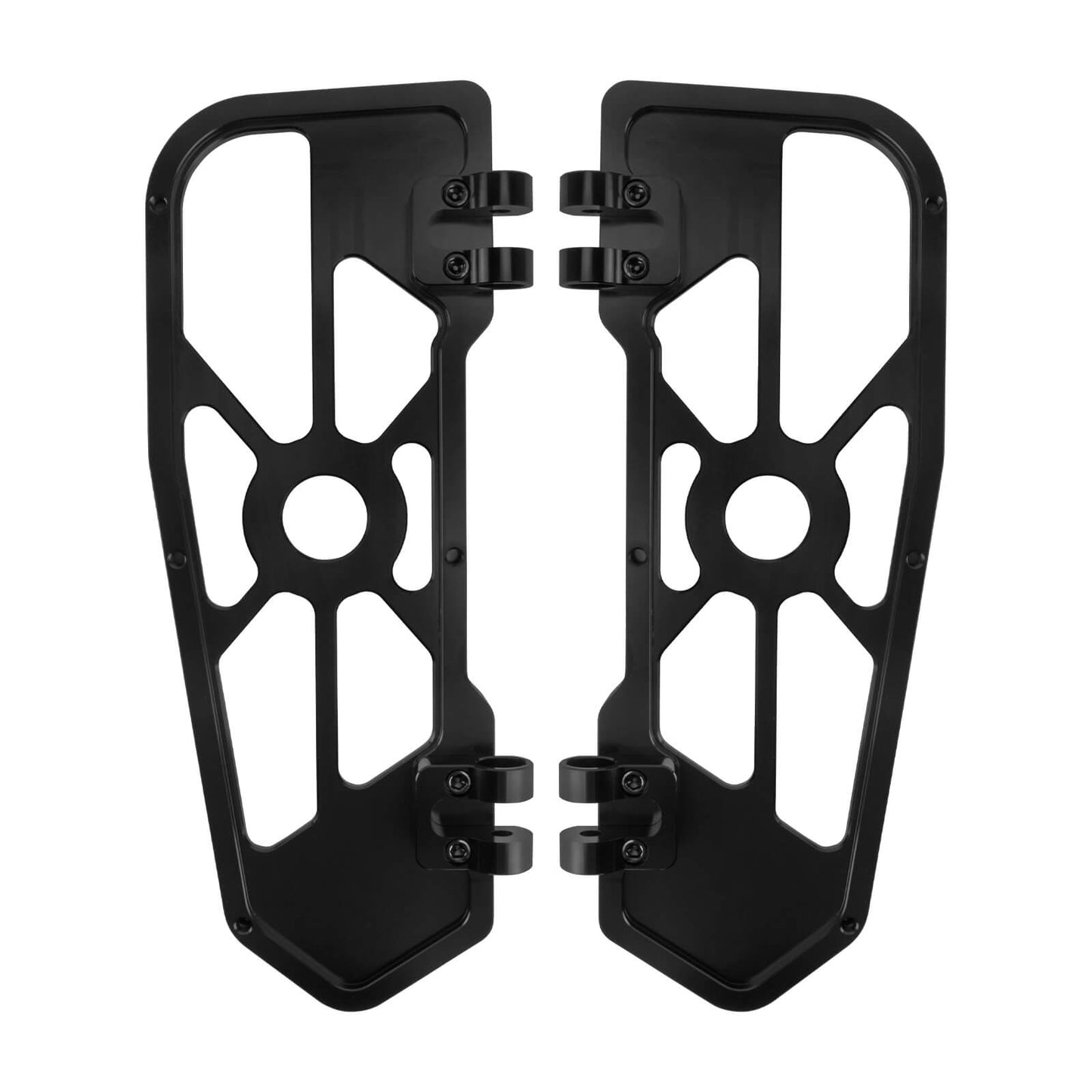 Driver Footboards Floorboards Black For Harley Touring Street Glide Road Glide | HCmotorku