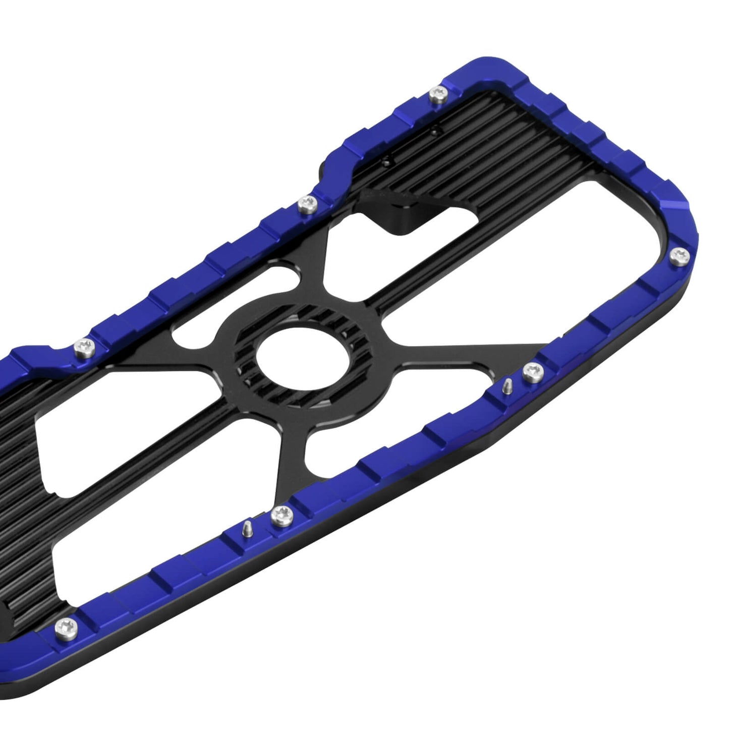 Driver Footboards Floorboards Blue For Harley Touring Street Glide Road Glide | HCmotorku