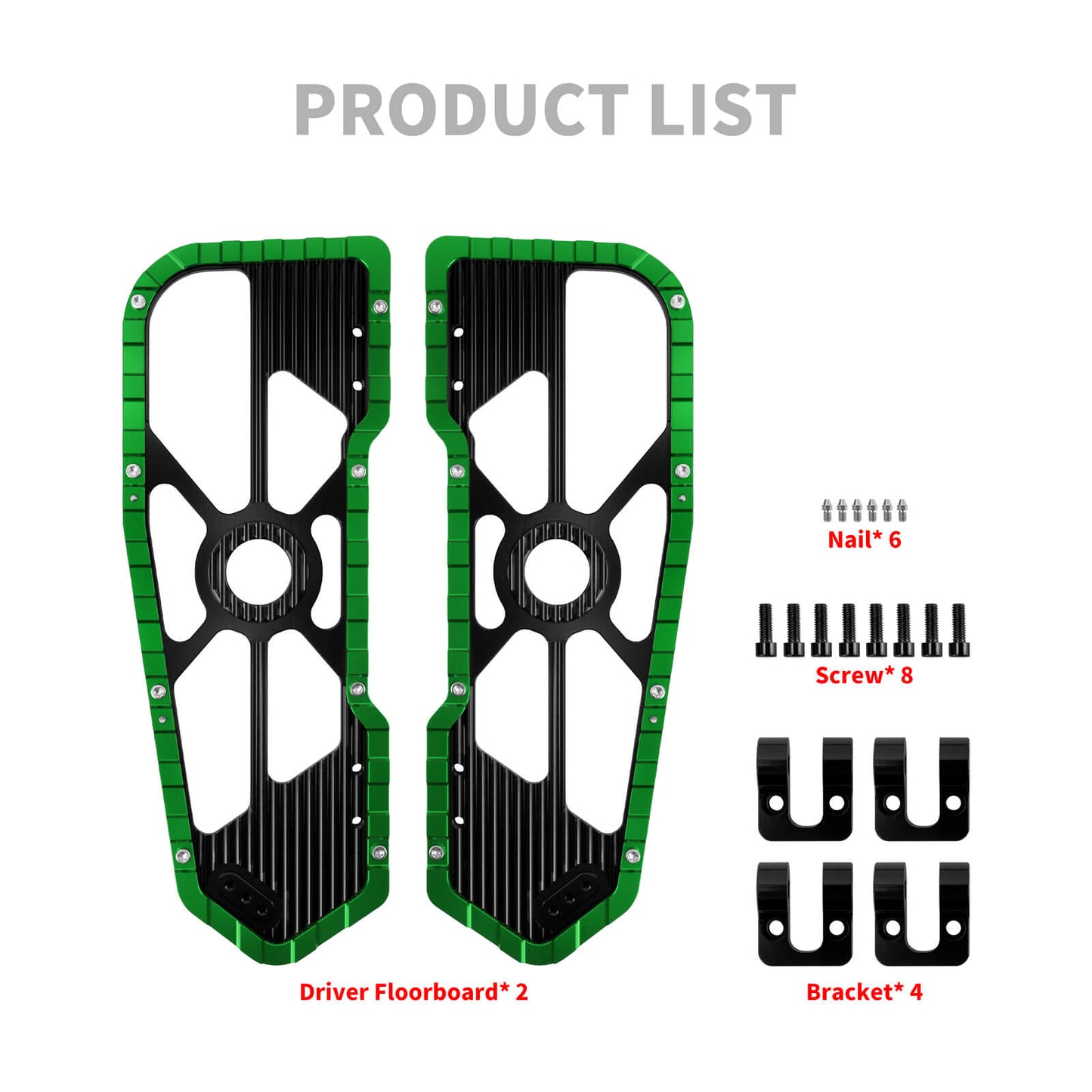 PE017605 hcmotorku Rider Footboards Floorboards For Harley touring street glide - product list