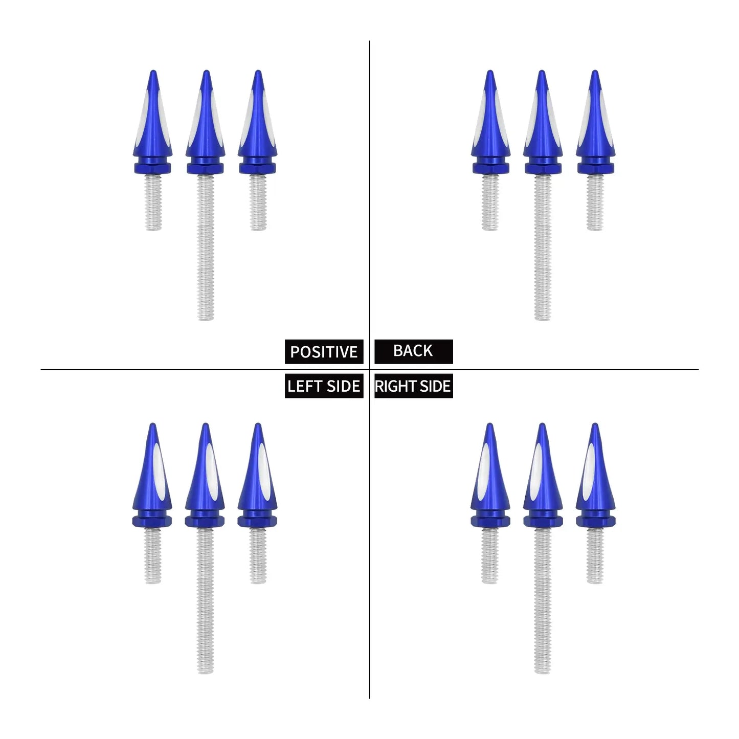 Impaler Spike Windshield Bolts Windscreen Trim Screws For Harley Electra Street Glide 2014-2023 | HCmotorku