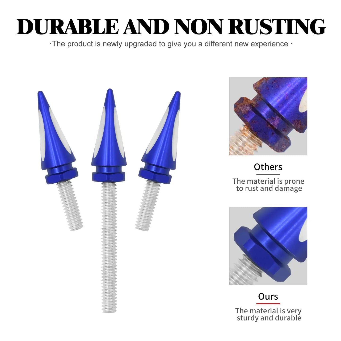 Impaler Spike Windshield Bolts Windscreen Trim Screws For Harley Electra Street Glide 2014-2023 | HCmotorku