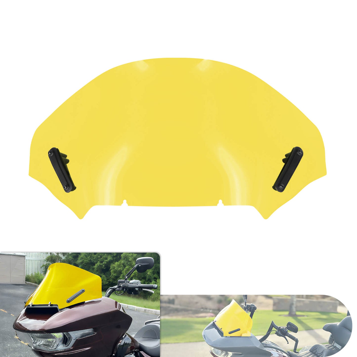 Upper Fairing Windshield Yellow For Harley Touring Road Glide 2023.5-2025 | HCmotorku