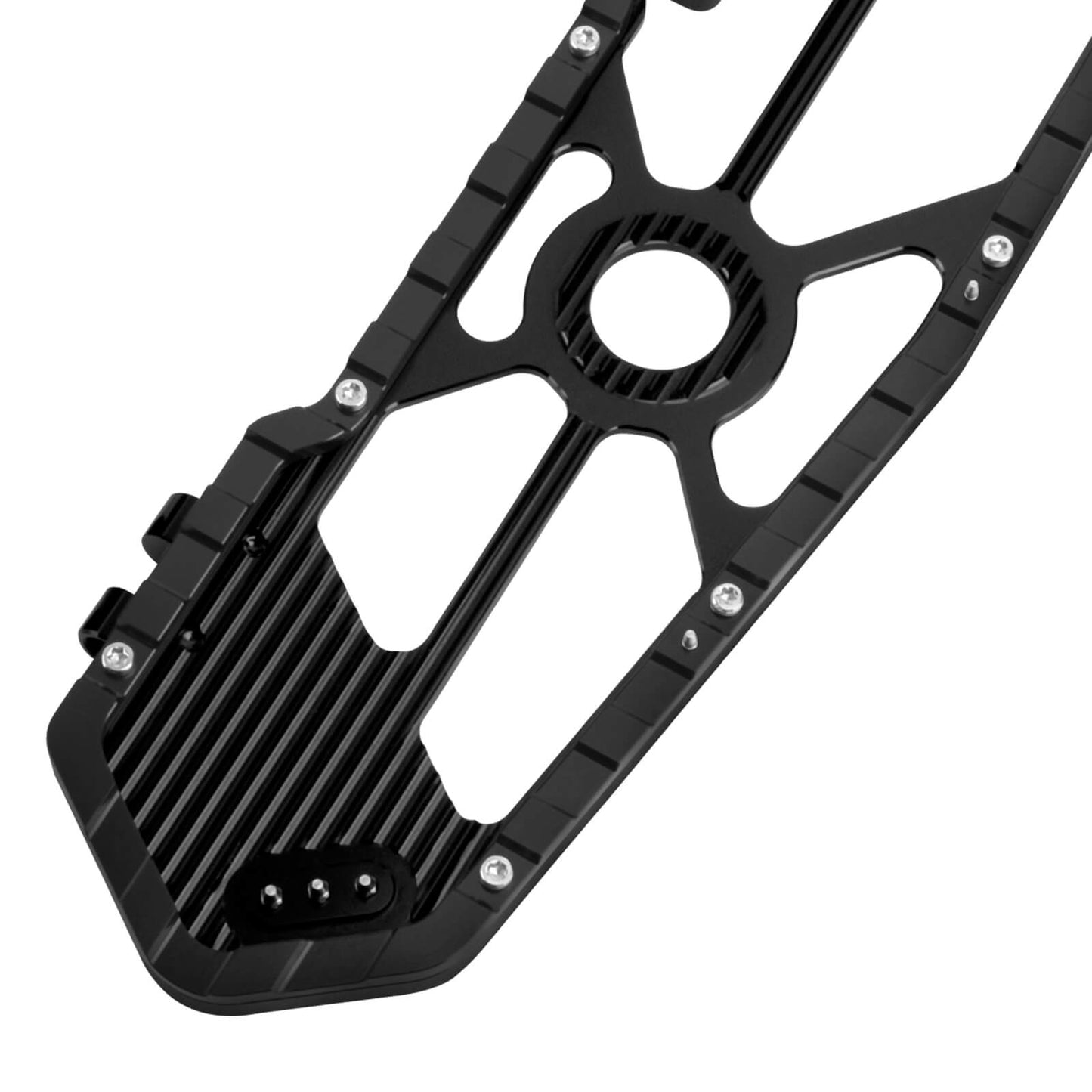 Rider Passenger Footboards Floorboards Footpegs Black For Harley Touring Street Glide Road Glide | HCmotorku