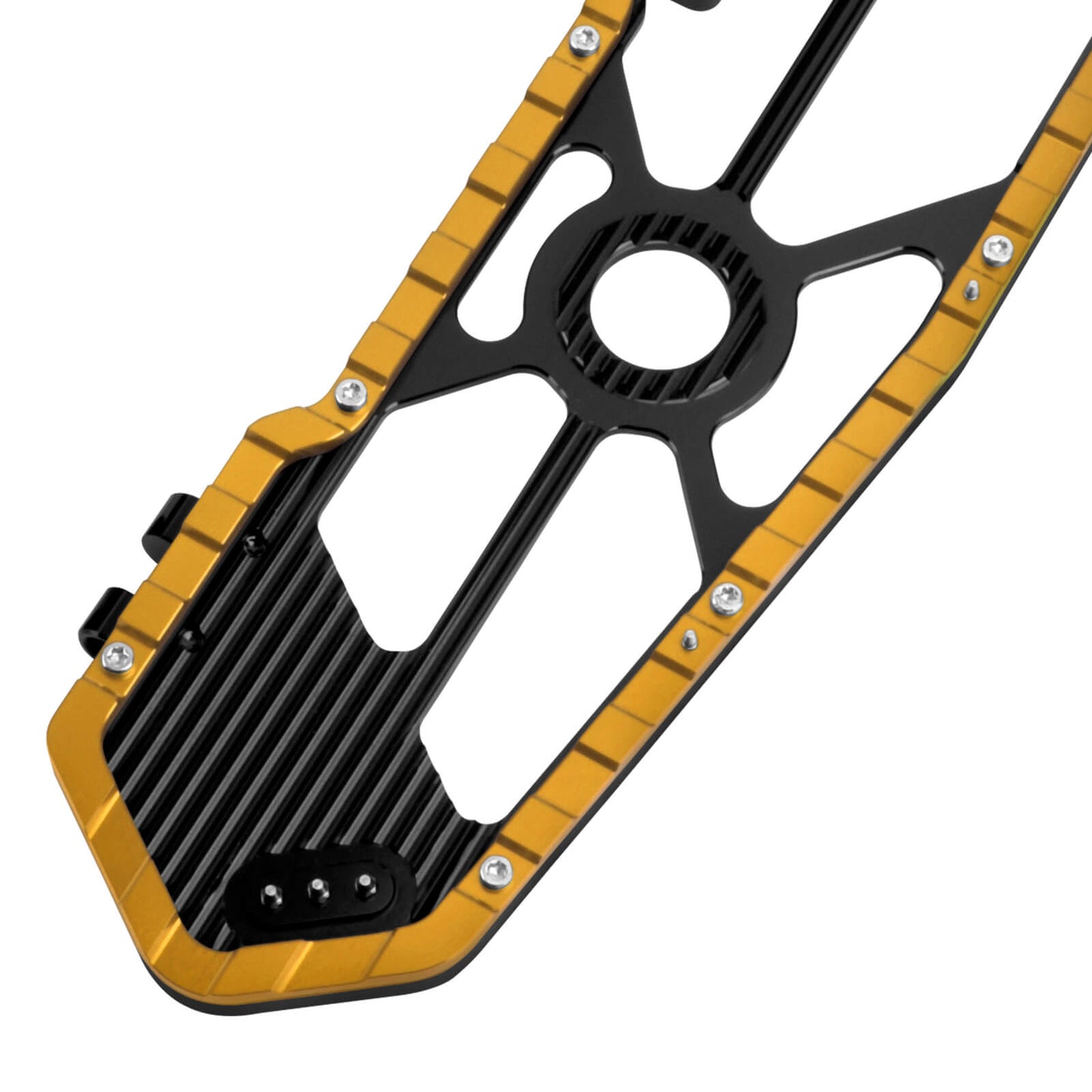 Rider Passenger Footboards Floorboards Footpegs Yellow For Harley Touring Street Glide Road Glide | HCmotorku