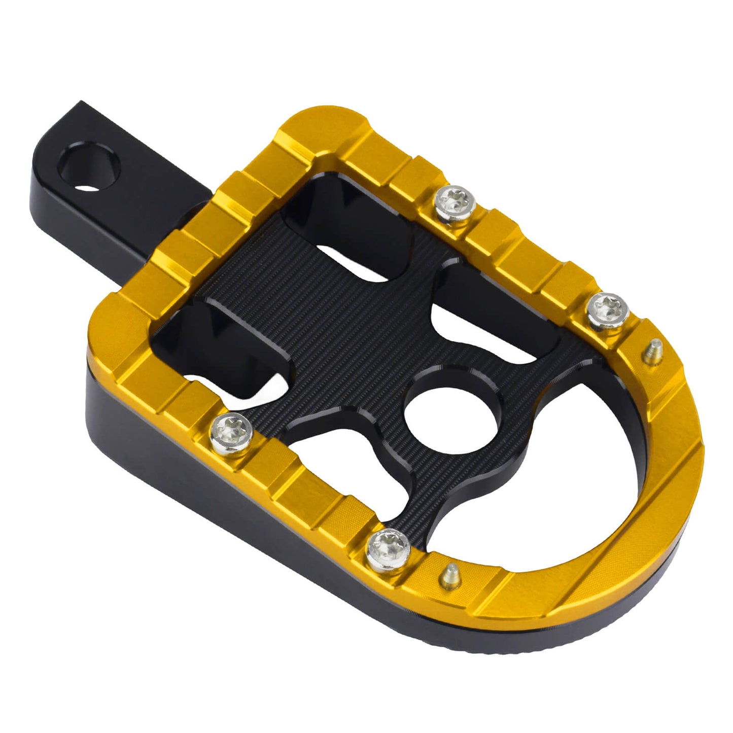 Rider Passenger Footboards Floorboards Footpegs Yellow For Harley Touring Street Glide Road Glide | HCmotorku
