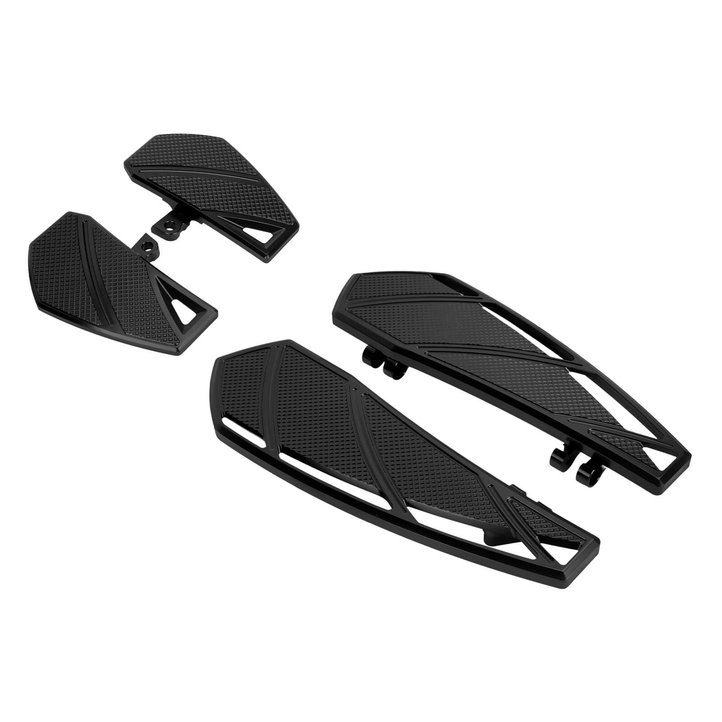 Phantom Rider Floorboards Passenger Footboards Kit For Harley Touring 1984-2025 | HCmotorku