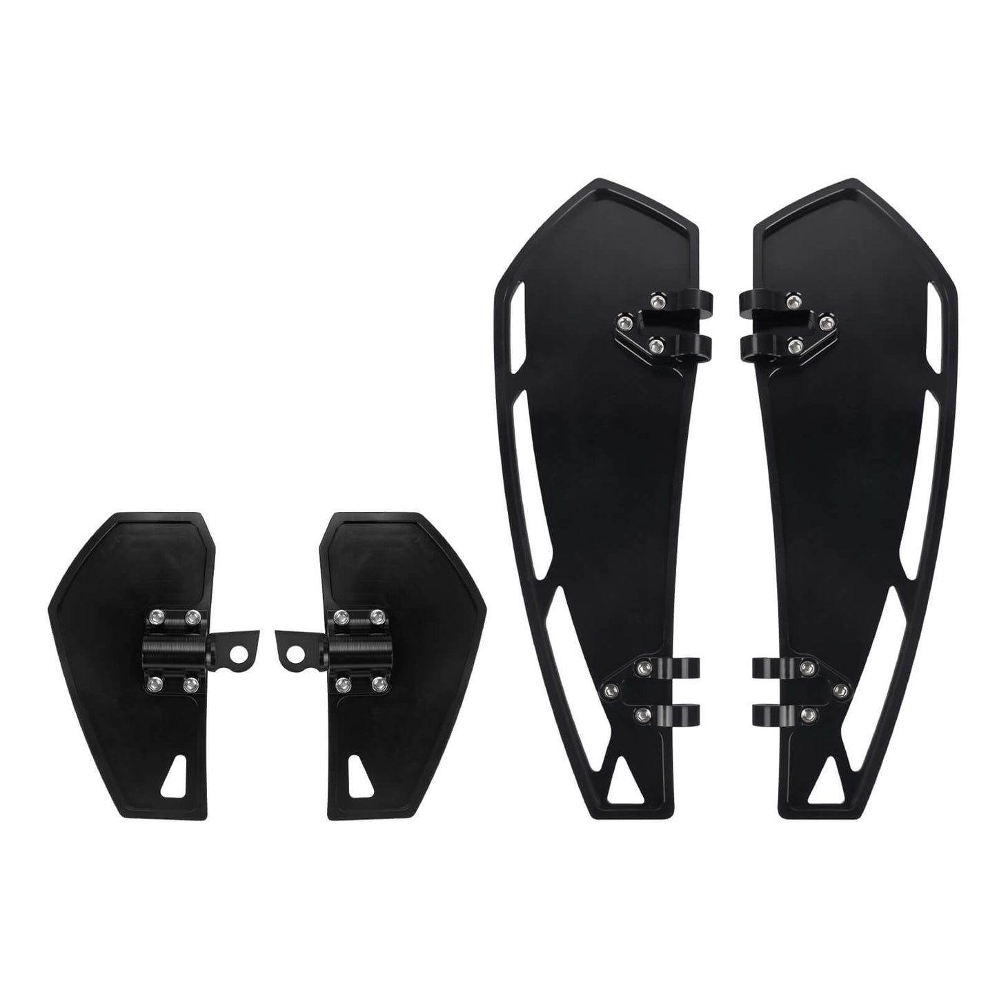 Phantom Rider Floorboards Passenger Footboards Kit For Harley Touring 1984-2025 | HCmotorku