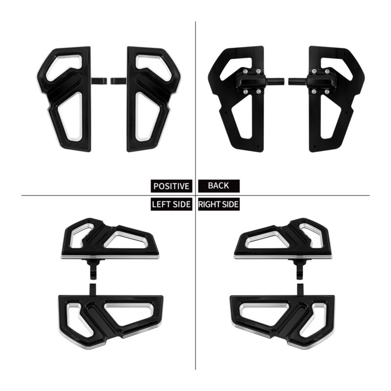 Passenger Empire Foot Pegs Footboards For Harley Touring Sportster Dyna | HCmotorku