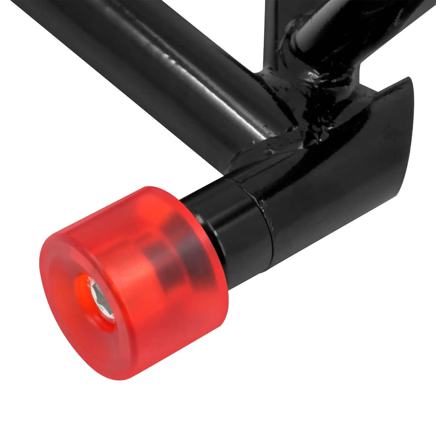 Saddlebag Guard Crash Bars with Red Rollers For Harley Touring 2009-2025 | HCmotorku