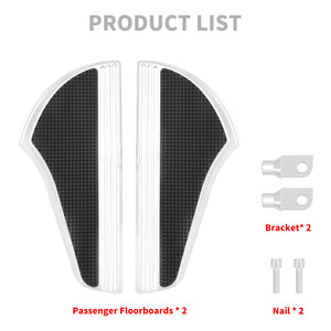 Defiance Passenger Floorboards Foot Pegs Fit Harley Sportster XL Dyna | HCmotorku