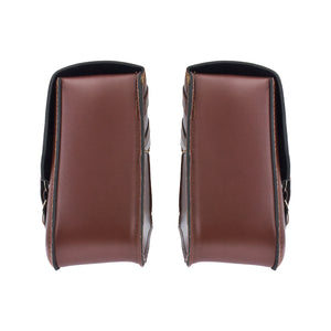 PU Leather Saddlebag Luggage Bag Swingarm Bag Tool Bags Fit For Harley Sportster | HCmotorku
