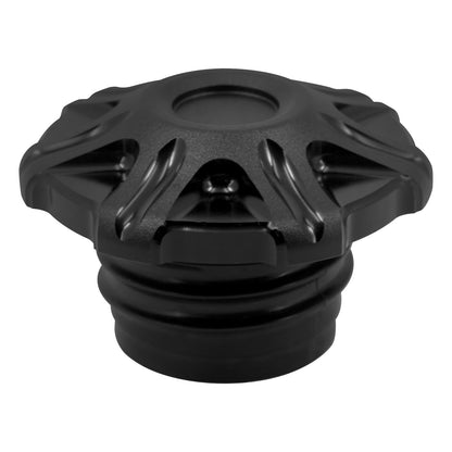 Gas Cap Fuel Oil Tank Matte Black Cover Fit For Harley Sportster Softail V-Rod | HCmotorku