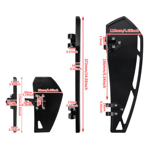Phantom Rider Floorboards  Passenger Footboards Kit For Harley Touring 1984-2025 | HCmotorku