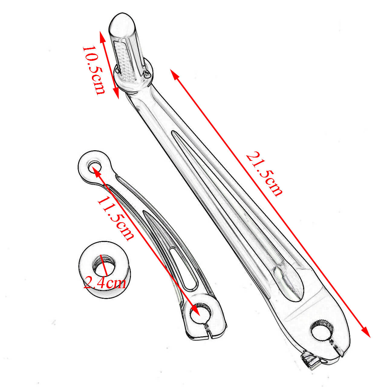 Shifter Road Lever Kits Fit Harley Softail '86-'17 Touring '88-'18 Tri '08-'18 | HCmotorku