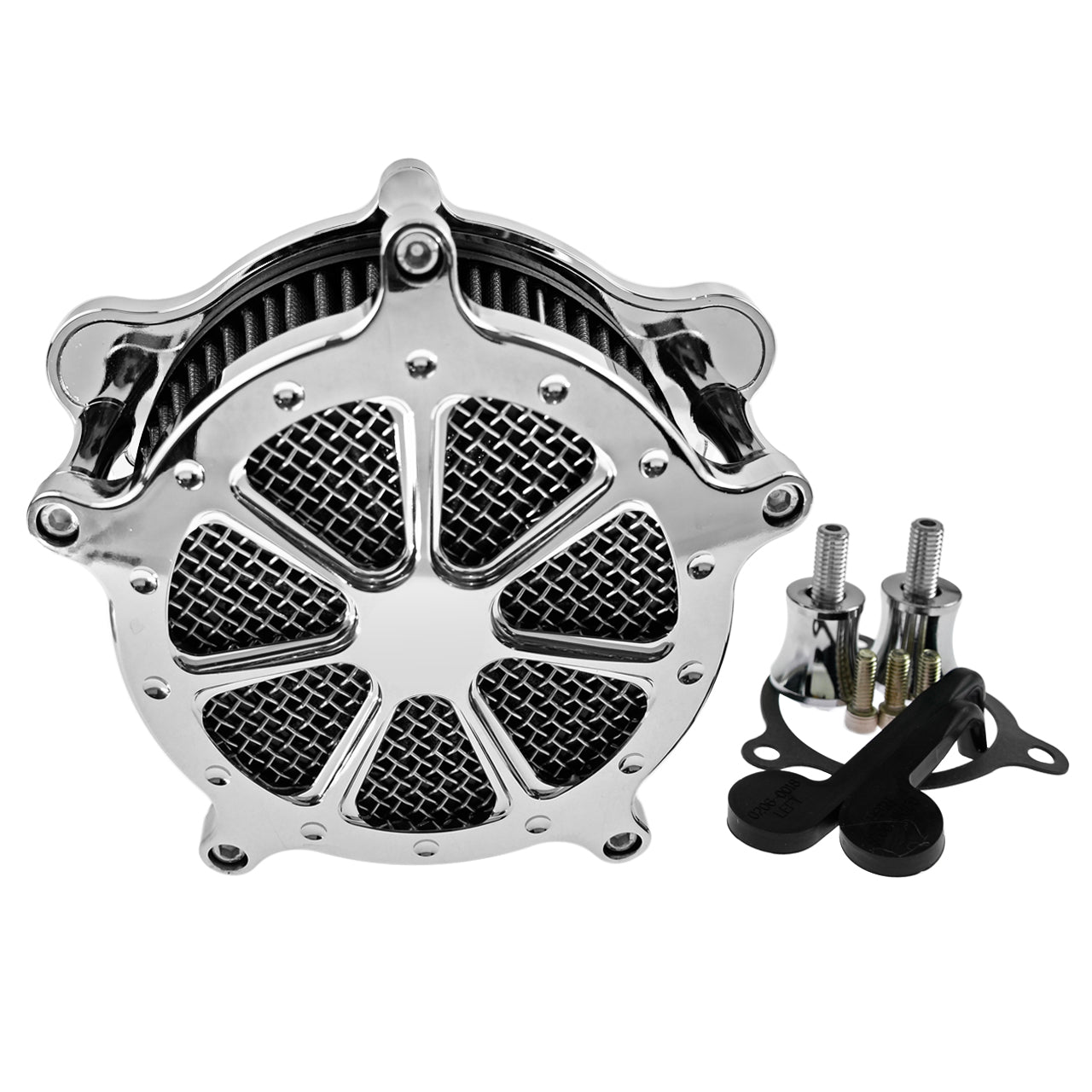 Dots Chrome Air Cleaner Intake Air Filter Fit For Harley Touring Trike 2017-2023 | HCmotorku