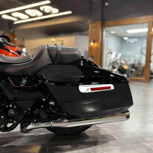 Direct Fit Vivid Black Hard Saddlebags & Audio Lids For Harley CVO Road Glide 2023-2025 | HCmotorku