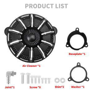 AF000105 HCmotorku CNC Air Cleaner Grey Intake Filter for Harley 2023-2025 CVO 2025 Softail Product List