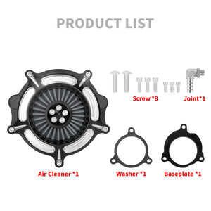 AF000605 HCmotorku High-Flow CNC Air Intake Cleaner Filter System for Harley 2023-2025 Touring CVO & Softail Product List