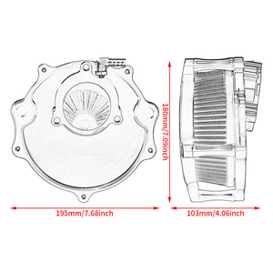 AF001006 HCmotorku Air Cleaner Blue Intake for Harley 2023-2025 FLHX  FLTRXSTSE Softail FLFB Size