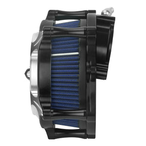 AF001205 HCmotorku CNC Air Cleaner Blue Filter System for Harley 2023-2025 CVO & Softail