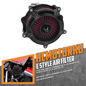 AF001509 HCmotorku Air Cleaner Red Intake System for Harley Touring CVO 2023-2025 Softail 2025