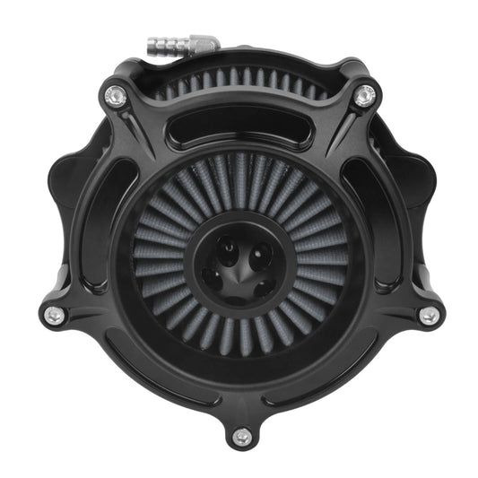 AF001609 HCmotorku Turbine Style CNC Air Cleaner Kit for Harley Touring CVO & Softail 2023-2025
