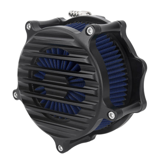 AF003925 HCmotorku Stripe Style CNC Air Cleaner Intake Kit for Harley Touring CVO & Softail 2023-2025