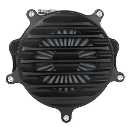 AF003926 HCmotorku Stripe Style CNC Air Cleaner Intake Kit for Harley Touring CVO & Softail 2023-2025