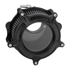AF004115 HCmotorku Clear View Design Air Cleaner for Harley Touring Softail 2023-2025