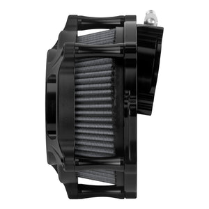 AF004115 HCmotorku Clear View Design Air Cleaner for Harley Touring Softail 2023-2025 Side