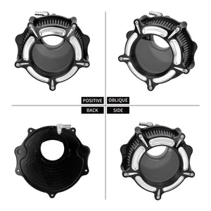 High Flow CNC Aluminum Air Cleaner for Harley Touring Softail 2023-2025 | HCmotorku