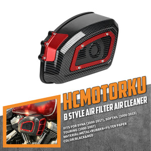AF009707 HCmotorku Air Cleaner Intake Filter Kit Fit Harley Dyna FXR Softail Product List