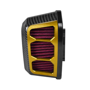 Carbon Fiber Appearance Air Cleaner Intake Filter Kit For Harley M8 Models | HCmotorku