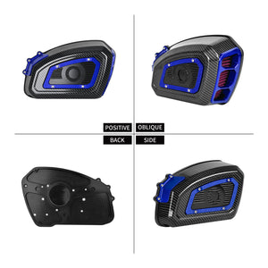 Carbon Fiber Appearance Air Cleaner Intake Filter Kit For Harley M8 Models | HCmotorku