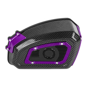 Air Cleaner System Carbon Look & Red Intake Sportster '04-'22 XL - Purple | HCmotorku