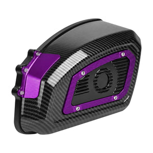 Air Cleaner System Carbon Look & Red Intake Sportster '04-'22 XL - Purple | HCmotorku