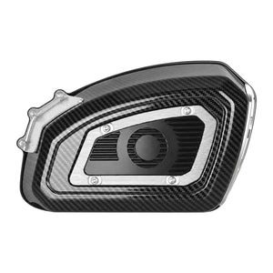 Air Cleaner System Carbon Look & Red Filter Element Sportster '04-'22 XL - Silver | HCmotorku