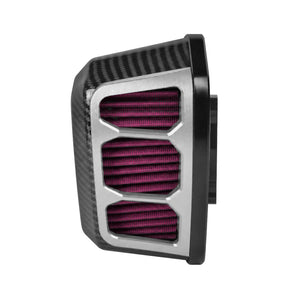 Carbon Fiber Appearance Air Cleaner Intake Filter Kit For Harley M8 Models | HCmotorku