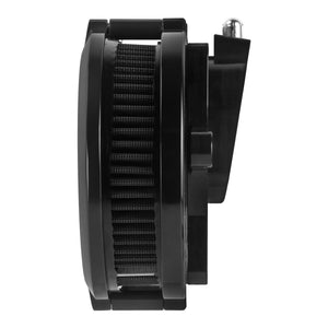 AF009801_HCmotorku_High-Flow Air Cleaner Intake System-Black Housing for Harley Touring CVO Road Glide Street Glide '23-'25 Softail 2025 Side