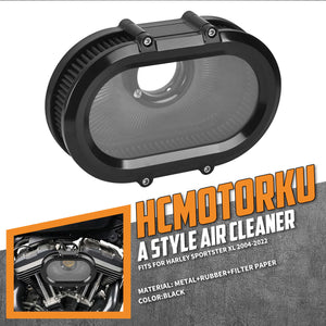 Motorcycle Air Filter Intake Kit for Harley Sportster XL 2004-2022 | HCmotorku