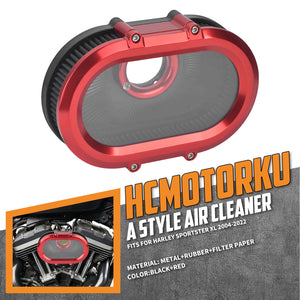 Motorcycle Air Filter Intake Kit for Harley Sportster XL 2004-2022 | HCmotorku