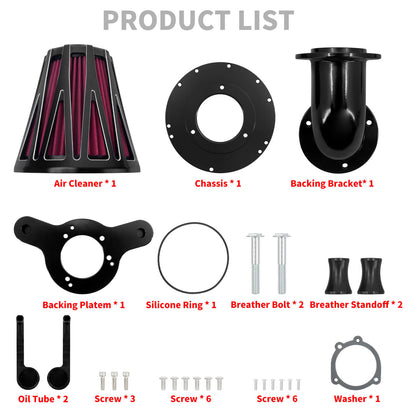 AF009902_HCmotorku_Grey Filter Air Cleaner Filter for Harley Dyna '00-'17 Softail '00-'15 Touring '00-'07 Product List