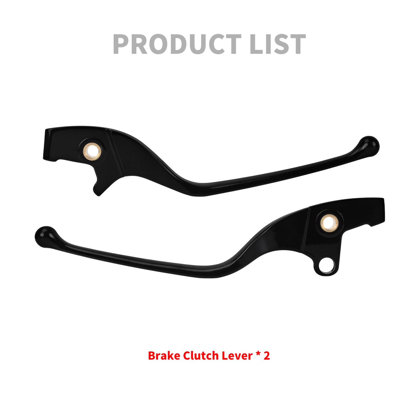 BA000701 HCmotorku Black Motorcycle Brake Cruth Levers for Indian Sixty Bobber Rough ‘18-’23 Product List