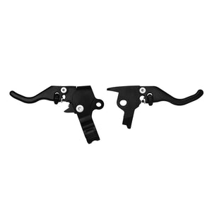 BA001601_HCmotorku_Heavy-Duty Bagger Brake and Clutch Levers for Harley Touring '09-'13 Black