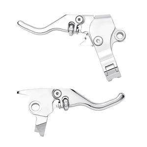 BA001602_HCmotorku_Heavy-Duty Bagger Brake and Clutch Levers for Harley Touring '09-'13 Chrome