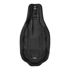 CB013312 hcmotorku Rider Passenger Two Up Seat Gel Seat White For Harley Touring - backside